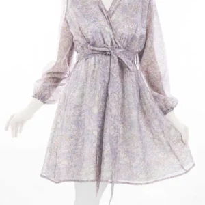 پیراهن مجلسی آستین بلند زنانه ریس